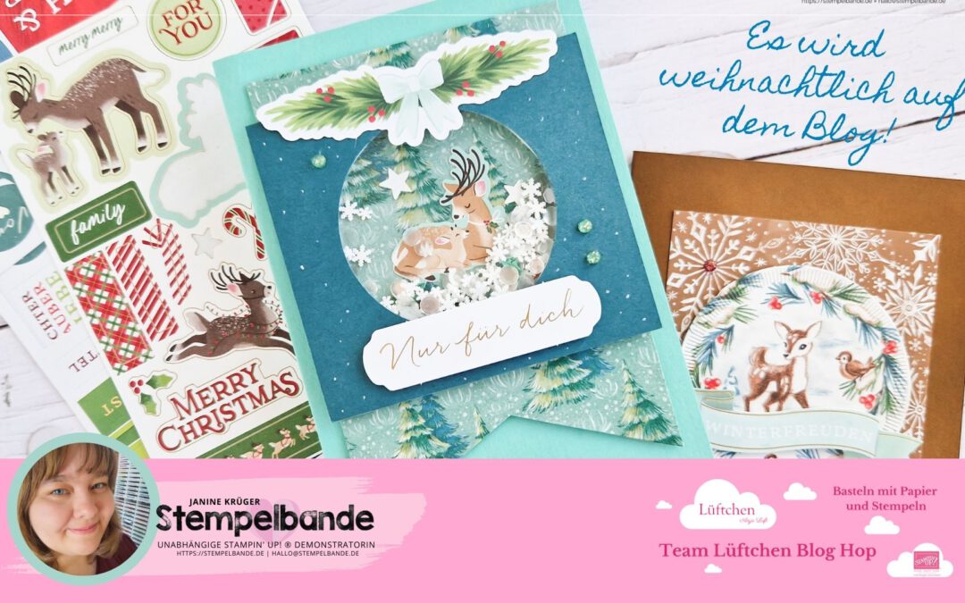 Mit Kartensketch und Weihnachtsnostalgie schaffst auch du 2 tolle Weihnachtskarten!