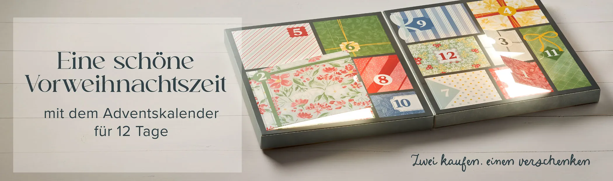 Kreativer Adventskalender von Stampin' Up!