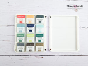 Stempel Spot Aufbewahrungsbox für 12 Mini-Stempelkissen | magnetisch | 3D-Druck