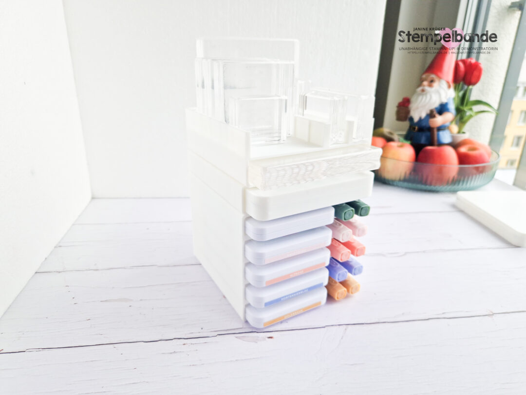 Stempelblock Organizer | Kreativ-Tower Erweiterung | 3D-Druck